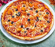 Пицца греческая