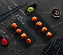 Запеченный эби авокадо