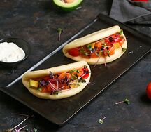 Такос с лососем