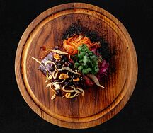 Ребра в смородиновом барбекю