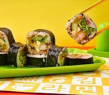 Кимпаб с креветкой