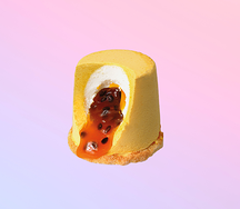 Пирожное Манго-маракуйя