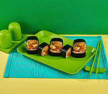 Кимпаб с овощами