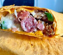Шаурма С сосиской гриль