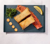 Спринг-ролл с крабом