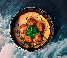 Фрикадельки из креветок Том ям