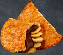 Чебурек с Нутеллой и бананом