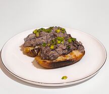 Кумпир сливочный с грибами