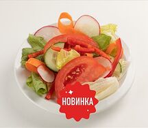 Салат овощной с маслом