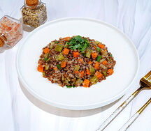 Гречка с овощами