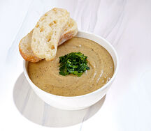 Крем-суп из белых грибов