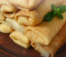 Блинчики с мясом