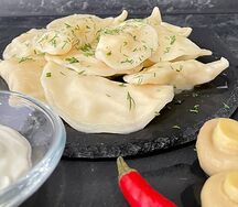 Вареники с картофелем и грибами