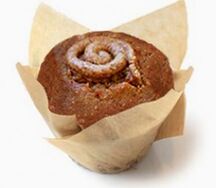 Маффин с бананово-миндальным маслом