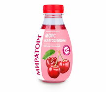 Морс из ягод вишни