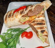 Шаурма с люля-кебабом из баранины стандарт