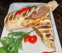 Шаурма с люля-кебабом из курицы стандарт