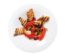 Лапша с курицей