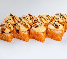 Запеченный с курицей