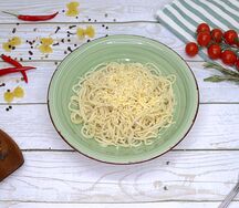 Спагетти с сыром