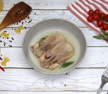 Язык говяжий отварной