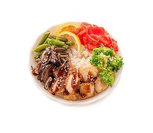 Поке Курица с грибами