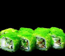 Зеленый с угрем