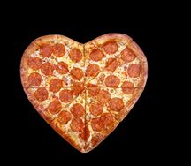 Пицца сердце