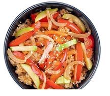 Рис с овощами