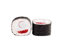 Ролл с сыром, крабом и масаго