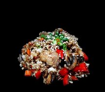 Рис с курицей