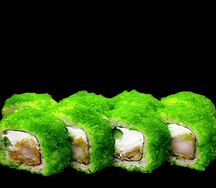 Зеленый с креветкой