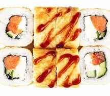 Рыжий с лососем