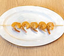 Креветки мурманские, копченные в собственной коптильне