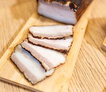 Копченая грудинка из собственной коптильни