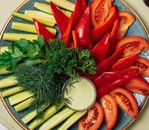 Свежие овощи