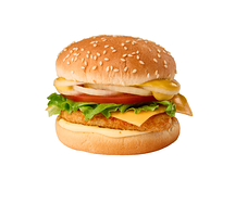 Куриный бургер с кунжутом