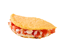 Омлет с томатами