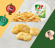 Сет Кидс: Наггетсы, Картофель из печи и сок