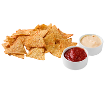 Начос с соусами