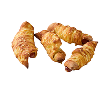 Рогалики с колбасками