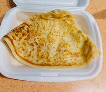 Блин с творожной массой