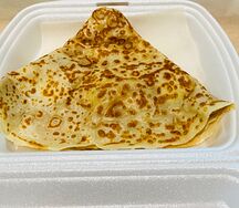 Блин с двойной семгой