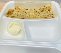 Блин со сметаной