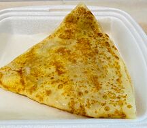 Блин с тертым сыром