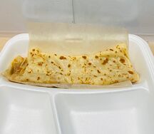 Блин с маслом и сахаром