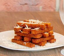 Гренки с сыром