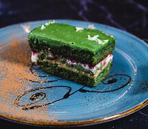 Фисташковое пирожное