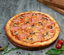 Пицца Ветчина-грибы халяль