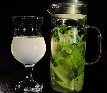 Домашний лимонад мохито